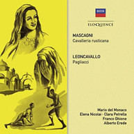 MARIO DEL MONACO - MASCAGNI: CAVALLERIA (2CD) CD