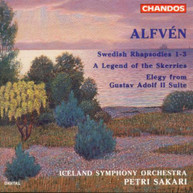 ALFVEN SAKARI ICELAND SYMPHONY ORCHESTRA - SWEDISH RHAPSODIES 1 - CD