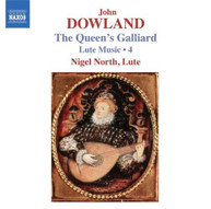 DOWLAND NORTH - LUTE MUSIC 4 (QUEEN'S) (GALLIARD) CD