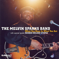 MELVIN SPARKS - WHAT YOU HEAR IS WHAT YOU GET CD