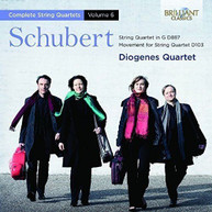 F. SCHUBERT /  DIOGENES QUARTET - SCHUBERT: STRING QUARTETS 6 CD