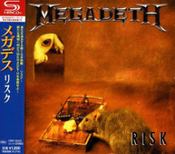 MEGADETH - RISK (IMPORT) CD
