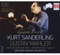 MAHLER BERLIN SO SCHREIER SANDERLING - SYMPHONIES 9 & 10 (DIGIPAK) CD