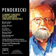 PENDERECKI LETHIEC POLISH SINFONIA IUVENTUS - CLARINET CONCERTO - CD