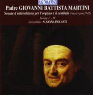 PADRE MARTINI PIOLANTI - KEYBOARD SONATAS CD