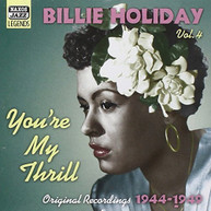 BILLIE HOLIDAY - VOL. 4-YOU'RE MY THRILL (IMPORT) CD