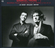 FAURE SALQUE SAGE - WORKS FOR CELLO & PIANO (DIGIPAK) CD