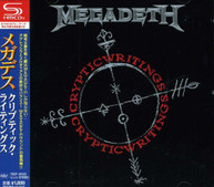 MEGADETH - CRYPTIC WRITINGS (BONUS TRACK) (IMPORT) CD