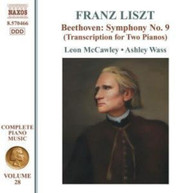 LISZT BEETHOVEN WASS - SYMPHONY NO.9 (TWO) (PIANOS) (TRANS) CD