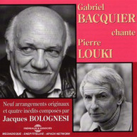 GABRIEL BACQUIER - CHANTE PIERRE LOUKI (IMPORT) CD