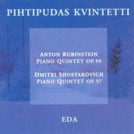RUBINSTEIN SHOSTAKOVICH PIHTIPUDAS QUINTET - PIANO QUINTETS CD