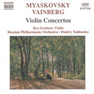 MYASKOVSKY VAINBERG GRUBERT YABLONSKY - VIOLIN CONCERTOS CD