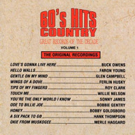 60'S COUNTRY HITS 1 VARIOUS - 60'S COUNTRY HITS 1 VARIOUS (MOD) CD
