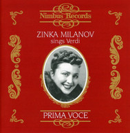 PRIMA VOCE: ZINKA MILANOV VAIOUS - PRIMA VOCE: ZINKA MILANOV VARIOUS CD