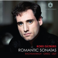 RACHMANINOV BORIS GILTBURG - ROMANTIC SONATAS CD