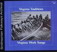 VIRGINIA WORK SONGS VARIOUS CD