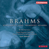 BRAHMS ALBRECHT DANISH NAT'L ORCHESTRA - WORKS FOR CHORUS & CD