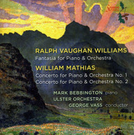 VAUGHAN WILLIAMS ULSTER ORCHESTRA BEBBINGTON - FANTASIA FOR PIANO & CD