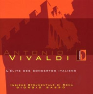 VIVALDI ENSEMBLE STRUMENTALE DI ROMA SASSO - VIOLIN CONCERTOS CD