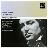 J. STRAUSS WUNDERLICH - DIE FLEDERMAUS (OHNE) (DIALOGE) CD