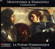 MONTEVERDI MARAZZOLI POEME HARMONIQUE - COMBATTIMENTI (DIGIPAK) CD