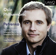 SCRIABIN OSLO PHILHARMONIC ORCHESTRA PETRENKO - SYMPHONIES 3 & 4 SACD
