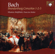 BACH BELDER MUSICA AMPHION BAUDET - BRANDENBURG CONCERTOS 1-2 - CD