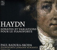 HAYDN BADURA-SKODA -SKODA - PIANO SONATAS & VARIATIONS (DIGIPAK) CD
