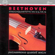 BEETHOVEN PHILHARMONIA QUARTETT BERLIN - STRING QUARTETT CD