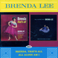 BRENDA LEE - BRENDA THAT'S ALL ALL ALONE AM I (UK) CD