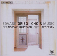 GRIEG NORWEGIAN SOLOISTS CHOIR PEDERSEN - CHORAL MUSIC (HYBRID) SACD