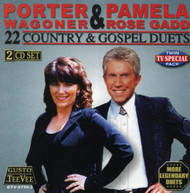 PORTER WAGONER PAMELA ROSE GADD - 22 COUNTRY & GOSPEL DUETS CD