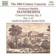 MANFREDINI /  CAPELLA ISTROPOLITANA / KRCEK - CONCERTI GROSSI OP 3 1 - CD