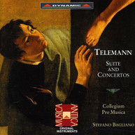 TELEMANN COLLEGIUM PRO MUSICA BAGLIANO - SUITE & CONCERTOS CD
