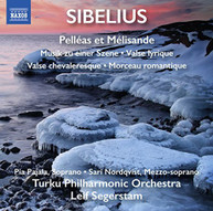 SIBELIUS PAJALA TURKU PHILHARMONIC ORCHESTRA - ORCHESTRAL WORKS CD