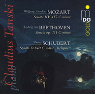 BEETHOVEN CLAUDIUS MOZART SCHUBERT TANSKI - PIANO SONATA IN C SACD