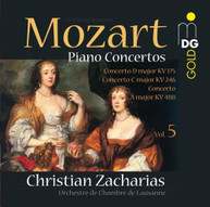 MOZART LAUSANNE CHAMBER ORCHESTRA ZACHARIAS - PIANO CONCERTOS 5 SACD