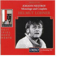 NESTROY LOHNER - MONOLOGE UND COUPLETS CD