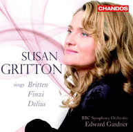 SUSAN GRITTON - SUSAN GRITTON SINGS BRITTEN FINZI DELIUS CD