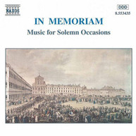 MUSIC FOR SOLEMN OCCASIONS / VARIOUS CD
