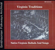 NATIVE VIRGINIA BALLADS & SONGS VARIOUS CD