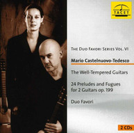 CASTELNUOVO-TEDESCO DUO FAVORI - WELL -TEDESCO DUO FAVORI - CD