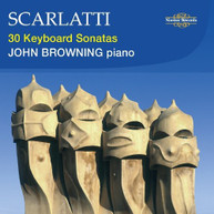 SCARLATTI BROWNING - 30 KEYBOARD SONATAS CD