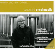 LUCKER J.S. FRANCK HINDEMITH BACH - GREAT ORGAN MUSIC (DIGIPAK) CD