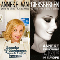 ANNEKE VAN GIERSBERGEN - IN YOUR ROOM & LIVE IN EUROPE (UK) CD