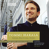 TOMMI HAKALA - GREAT BARITONE ARIAS CD