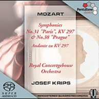 MOZART KRIPS ROYAL CONCERTGEBOUW ORCHESTRA - SYMPHONIES 31 & 38 SACD