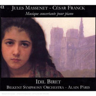 MASSENET BIRET BILKENT SYMPHONY ORCHESTRA - CONCERTO FOR PIANO & CD