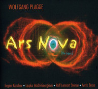 PLAGGE KOROLIOV GEORGIEVA STENSO - ARS NOVA: THE LEGACY CD