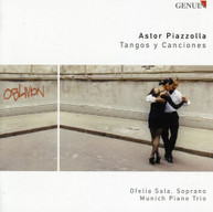 PIAZZOLLA MUNICH PIANO TRIO SALA - TANGOS Y CANCIONES CD